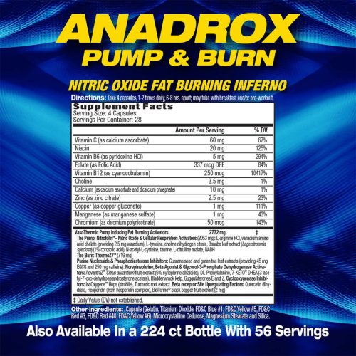 MHP Anadrox - Vazotermikus NO Formula 112 Kapszula