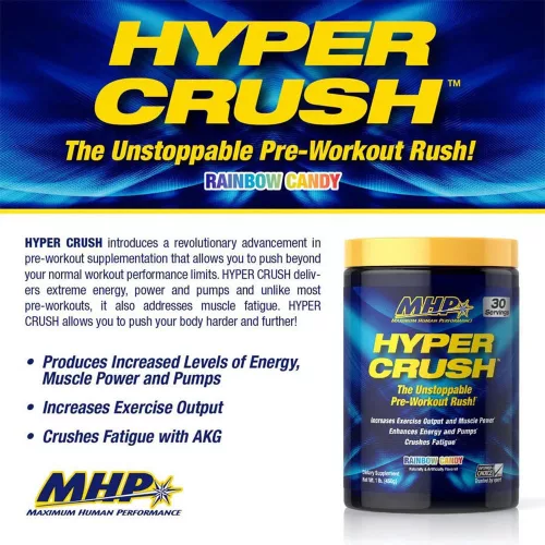 MHP Hyper Crush - Edzés Előtti Teljesítményfokozó 460 g