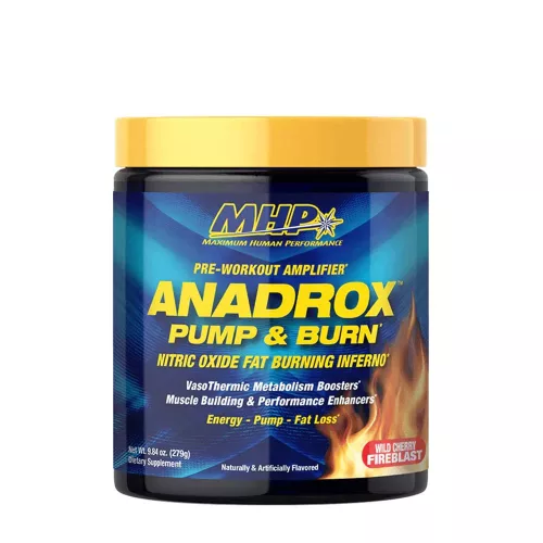 MHP Anadrox 2-in-1 Pre-Workout - Edzés Előtti Energizáló és Zsírégető 279 g