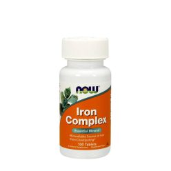   Now Foods Komplex Vas tabletta - Iron Complex Vegetarian 100 Tabletta