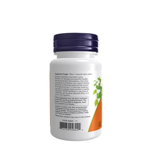 Now Foods Butterbur - Acsalapuk 60 Veg Kapszula