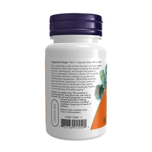 Now Foods Cink Pikolinát 50 mg 60 Kapszula