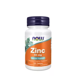 Now Foods Cink 50 mg 100 Tabletta
