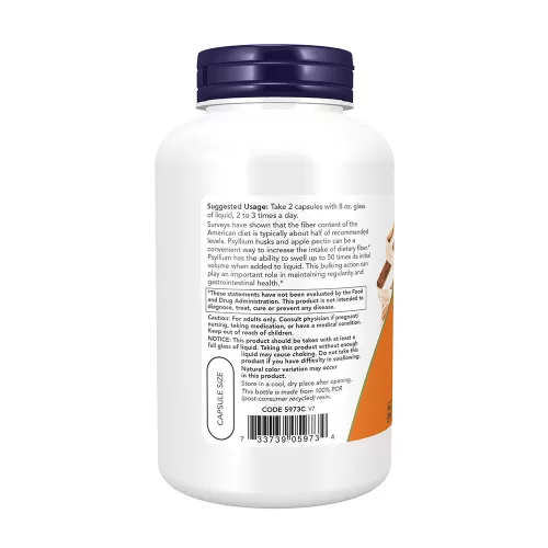 Now Foods Psyllium Husk - Útifűmaghéj 700 mg 180 Kapszula