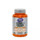 Now Foods Arginin & Ornitin (Arginine & Ornithine) 500/250 mg - Aminosav keverék 100 Kapszula