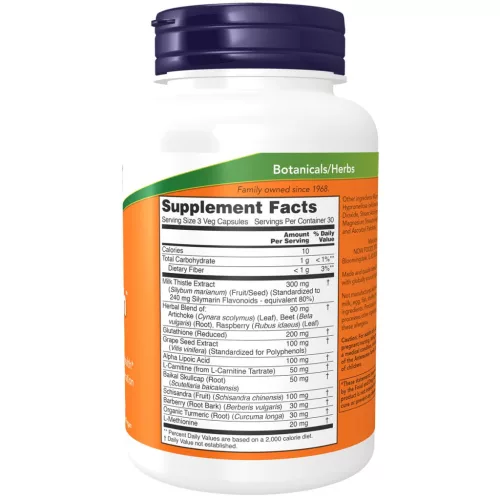 Now Foods Liver Refresh™ - Máj Méregtelenítő Formula 90 Veg Kapszula
