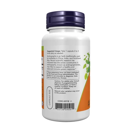 Now Foods Andrographis Kivonat 400 mg 90 Veg Kapszula