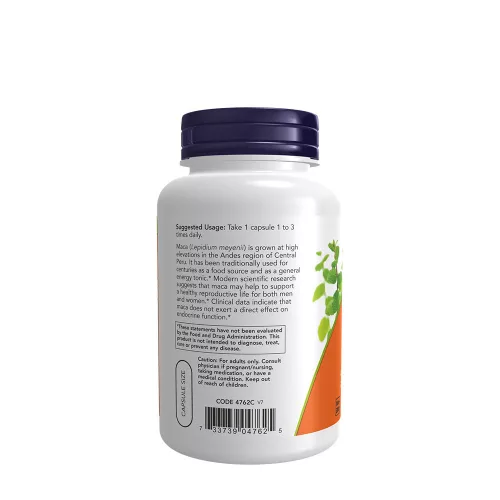 Now Foods Maca 500 mg 250 Kapszula