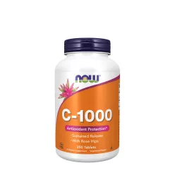   Now Foods Nyújtott hatású C-vitamin 1000 mg Csipkebogyóval 250 Tabletta