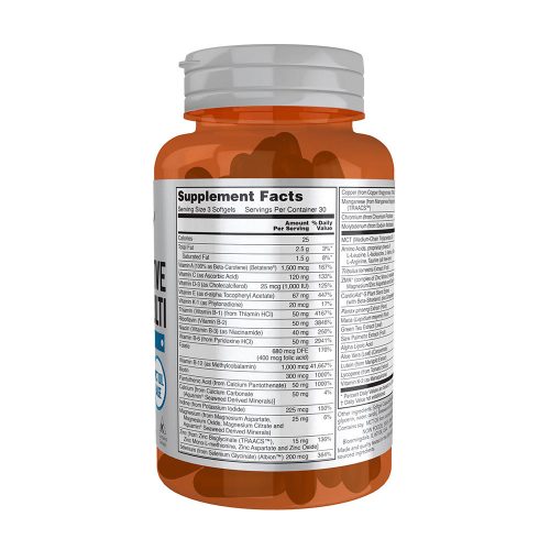 Now Foods Men's Active Sports Multivitamin Férfiaknak 90 Lágykapszula