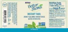 Now Foods BetterStevia® Természetes Édesítőszer 175 Tabletta