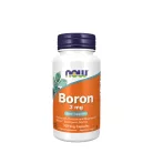 Now Foods Bór 3 mg kapszula - Boron 100 Kapszula