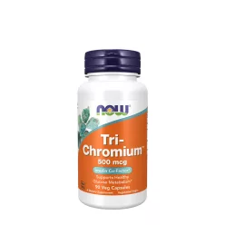   Now Foods Tri-Chromium™ with Cinnamon – Króm 500 mcg  Fahéj kivonattal 90 Kapszula
