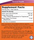 Now Foods Extra Erős Alfa-liponsav 600 mg 120 Veg Kapszula