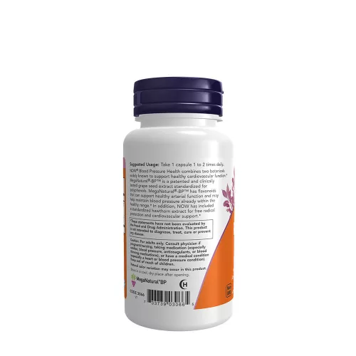 Now Foods Egészséges Vérnyomást Támogató kapszula - Blood Pressure Health 90 Veg Kapszula