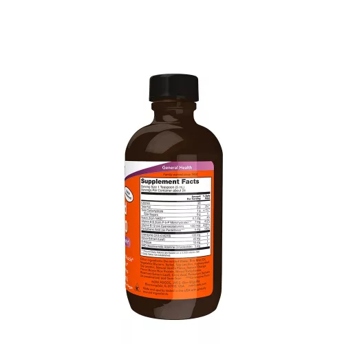 Now Foods Folyékony Narancs Ízű Q10 Koenzim - Liquid CoQ10 Orange Flavor 118 ml