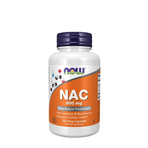 Now Foods NAC - N-acetyl-cysteine 600 mg 100 Veg Kapszula