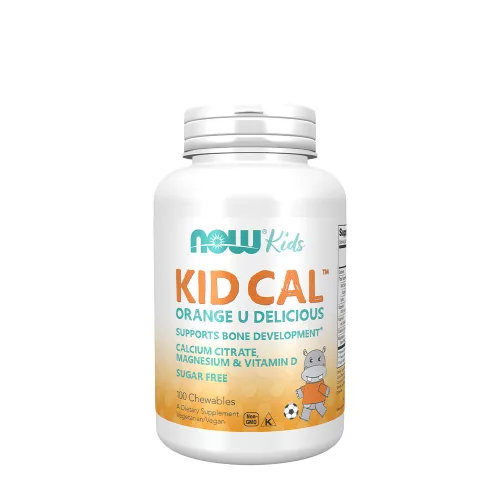 Now Foods Kalcium rágótabletta Gyermekeknek - KID CAL 100 Tabletta