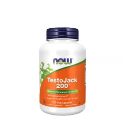   Now Foods TestoJack 200™ Szexuális Egészséget Támogató 120 Veg Kapszula