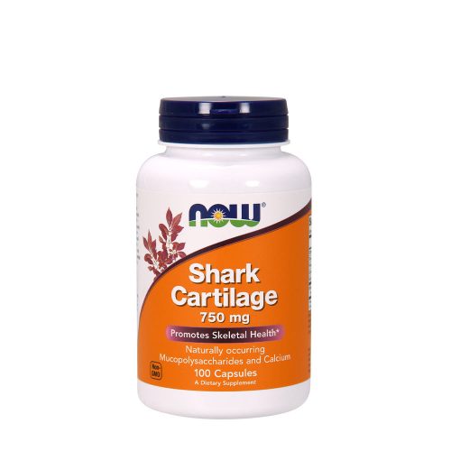Now Foods Shark Cartilage - Cápa Porc 750 mg 100 Kapszula