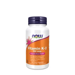 Now Foods K2-vitamin 100 mcg 100 Veg Kapszula