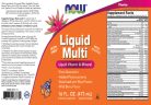 Now Foods Folyékony Multivitamin 473 ml