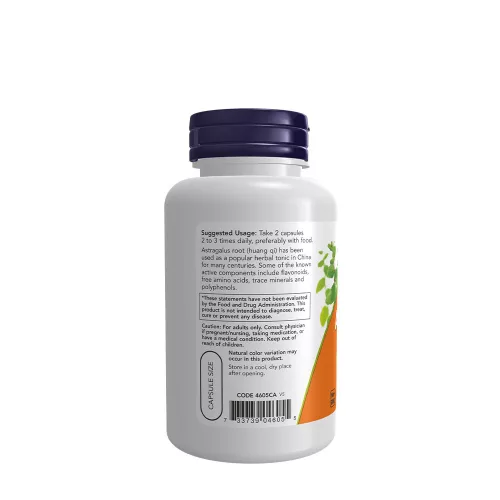 Now Foods Astragalus 500 mg 100 Veg Kapszula