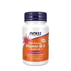 Now Foods D-vitamin 2000 NE 240 Lágykapszula