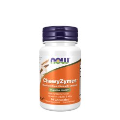 Now Foods ChewyZymes™ Emésztőenzim 90 Rágótabletta
