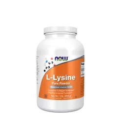 Now Foods L-lizin por - L-Lysine Powder 454 g