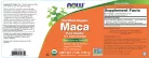 Now Foods Tiszta Maca por (Organikus) - Maca Pure Powder, Organic 198 g