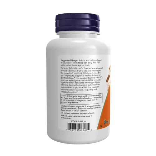 Now Foods Prebiotic Bifido Boost™ - Prebiotikum por 85 g
