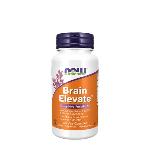 Now Foods Brain Elevate Agyi Funkciókat Támogató 60 Veg Kapszula