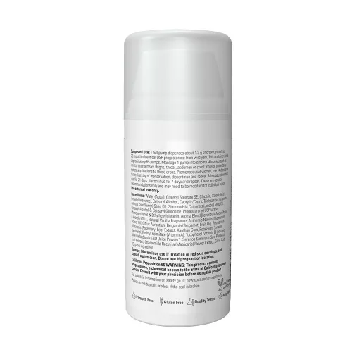 Now Foods Progesterone (Sárgatesthormon) Cream 85 g