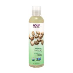   Now Foods Castor Oil, Organic - Természetes Ricinusolaj 237 ml