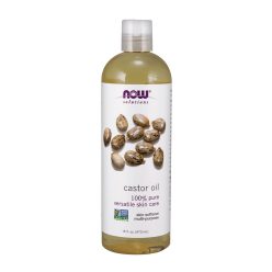   Now Foods Castor Oil, Organic - Természetes Ricinusolaj 473 ml