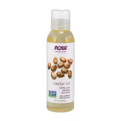   Now Foods Castor Oil, Organic - Természetes Ricinusolaj 118 ml