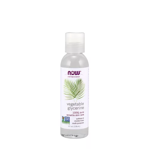 Now Foods Vegetable Glycerin - Hidratáló és Bőrtisztító Krém 118 ml