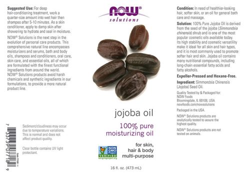 Now Foods Jojoba Olaj 473 ml