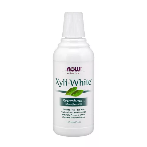 Now Foods XyliWhite Frissítő Fluoridmentes Szájvíz 473 ml