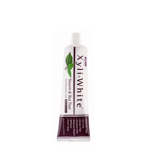 Now Foods XyliWhite Fluoridmentes Fogkrém 181 g