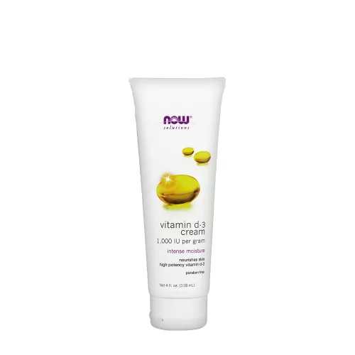 Now Foods Testápoló Krém D3-vitaminnal 118 ml