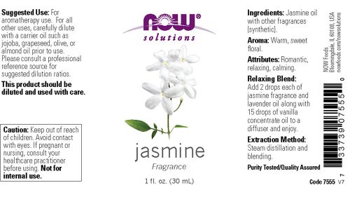 Now Foods Jasmine Fragrance - Illóolaj 30 ml
