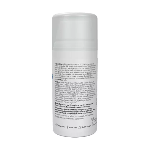 Now Foods Jamgyökér Progeszteron Bőrápoló Krém - Progesterone from Wild Yam Balancing Skin Cream 85 g