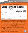 Now Foods Gaba 500 mg - Gamma-amino-vajsav 200 Veg Kapszula