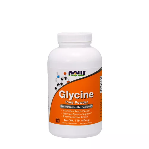 Now Foods Glycine Pure - Tiszta Glicin por 454 g