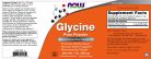 Now Foods Glycine Pure - Tiszta Glicin por 454 g