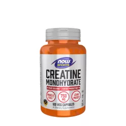   Now Foods Creatine Monohydrate 750 mg - Kreatin-monohidrát 120 Kapszula