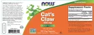 Now Foods Cat's Claw - Macskakarom 500 mg 250 Veg Kapszula