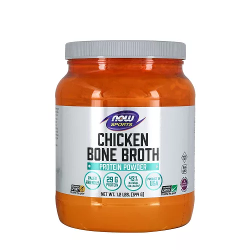 Now Foods Bone Broth, Chicken Powder - Csirkecsont Fehérje 544 g